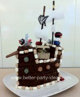 Pirate Birthday Cake